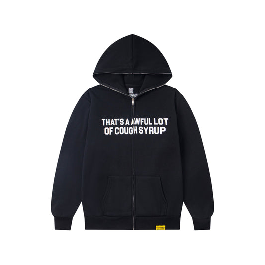That's A Awful Lot Of Cough Syrup Classic Zip Up Hoodie
