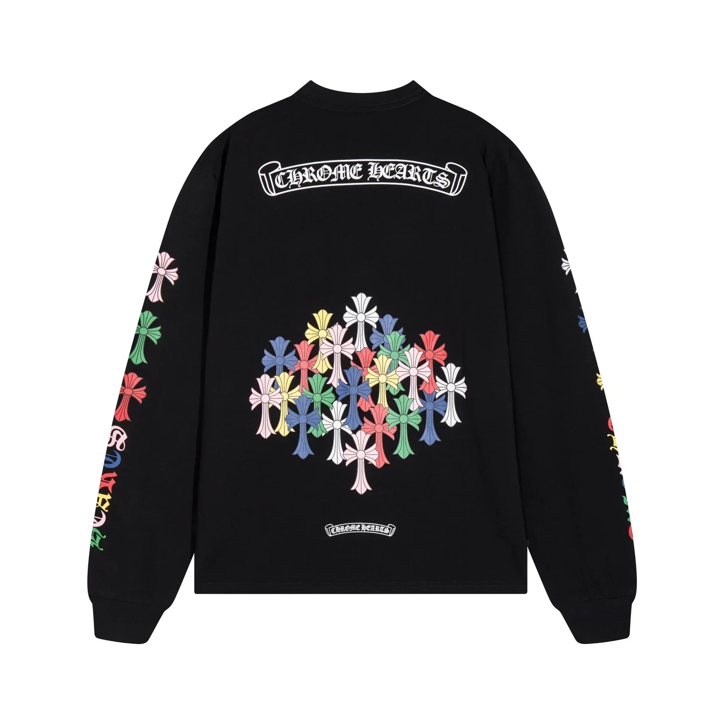 Chrome Hearts Men's Long-Sleeve T-shirt Sweatshirt K8015