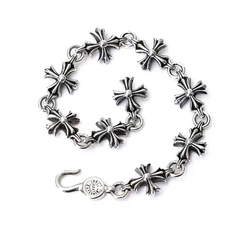Chrome-Hearts PLUS BRACELET WITH LINKS -6